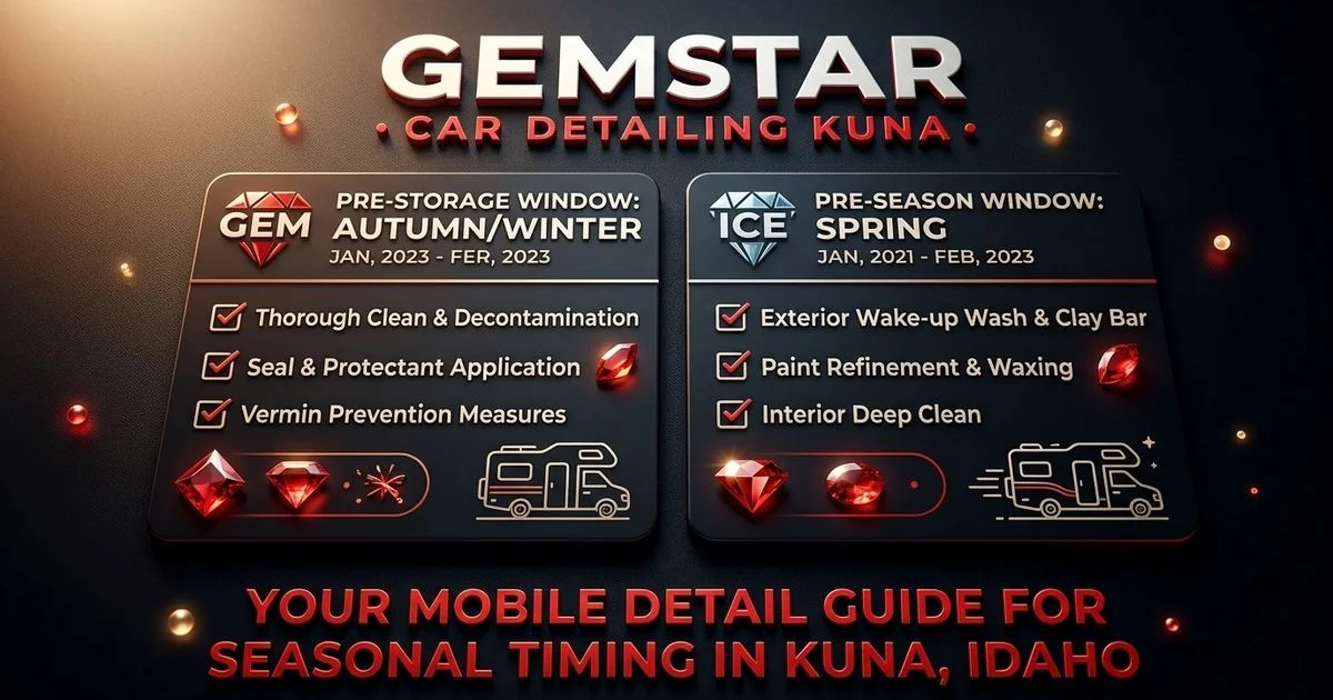 RV Detail Timing — Pre-Storage and Pre-Season hero image